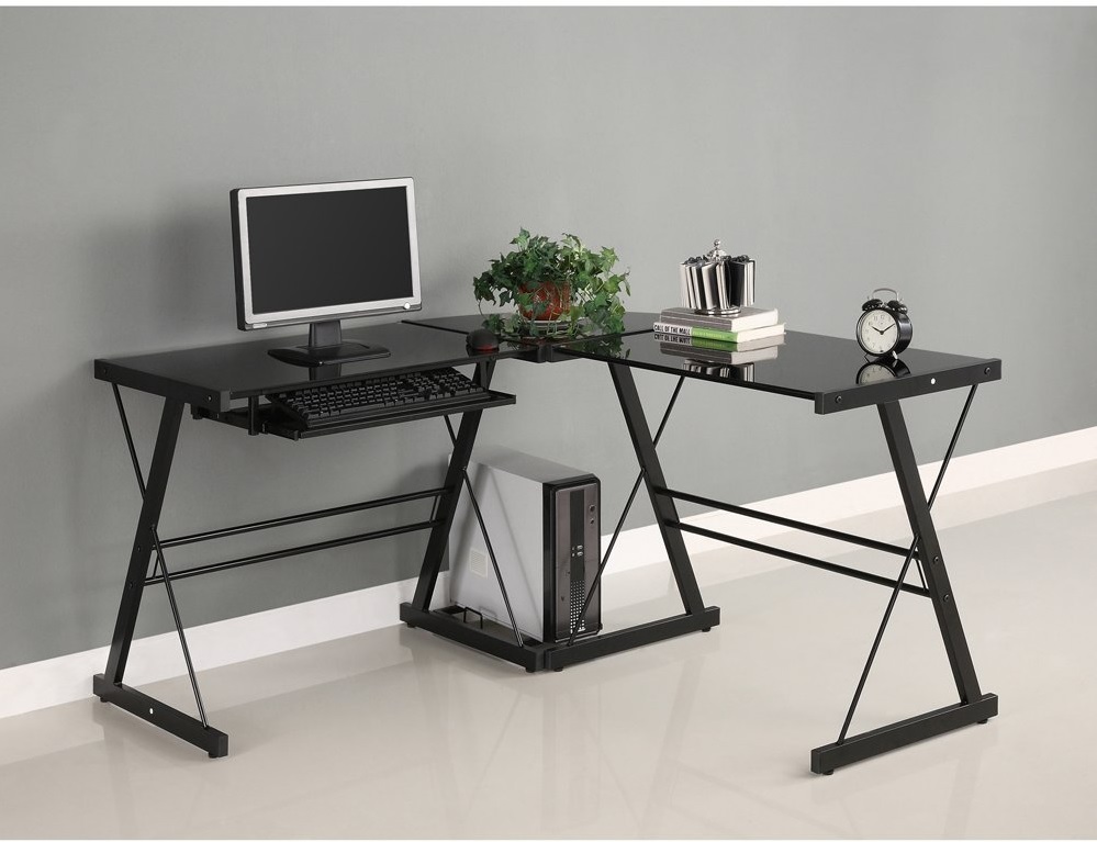 Best Computer Desk For Home And Office 2018 Walker Edison Soreno 3 Piece Corner Desk